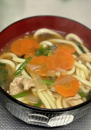 幼児食 しょうが餡掛けうどん-レシピのメイン写真