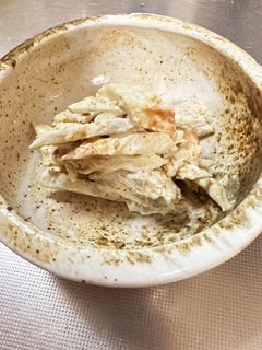 ちょこっと簡単*ごぼうとちくわのサラダ-レシピのメイン写真