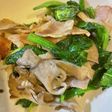 ほうれん草と舞茸の醤油炒め