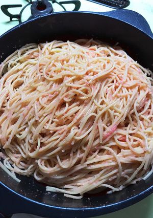 たらこパスタ-レシピのメイン写真