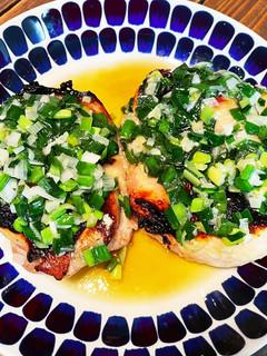 とり肉焼き ネギ塩たれ 時短レシピ-レシピのメイン写真