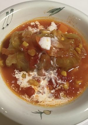 彩りロールキャベツ-レシピのメイン写真
