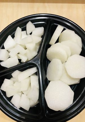 How to freeze Daikon-レシピのメイン写真