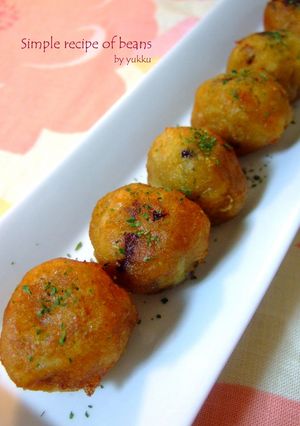 お豆のもちもちボール-レシピのメイン写真