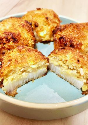 ひよこ豆と長芋の二層コロッケ-レシピのメイン写真