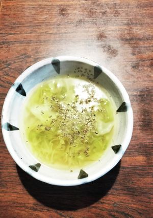 キャベツの和洋折衷スープ-レシピのメイン写真