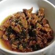 鶏皮と昆布の佃煮