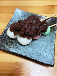 余ったお汁粉・余った団子で あん団子-レシピのメイン写真