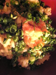 明太子と葱と昆布茶の丼-レシピのメイン写真