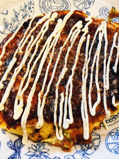 おもちベーコンお好み焼き-レシピのメイン写真