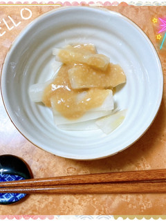 ☆うどの酢みそかけ☆-レシピのメイン写真
