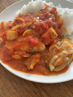 簡単では無い インド風スパイス牡蠣カレー-レシピのメイン写真