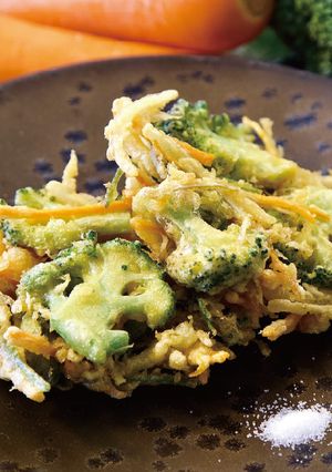 ブロッコリーと野菜のかき揚げ-レシピのメイン写真