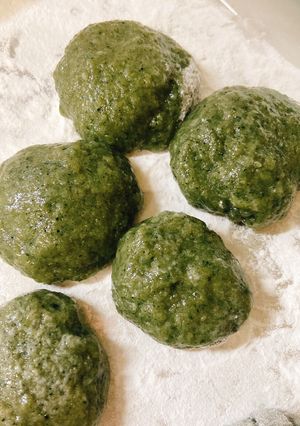 炊飯器で簡単蓬餅！-レシピのメイン写真