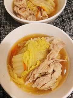 白菜豚バラ麺-レシピのメイン写真