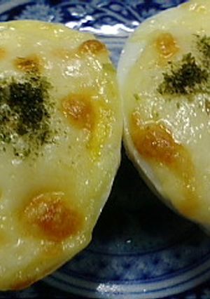 ゆで卵のマヨチーズ焼き-レシピのメイン写真
