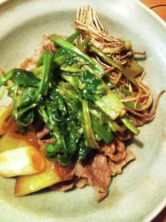 牛肉とセリのすき煮-レシピのメイン写真