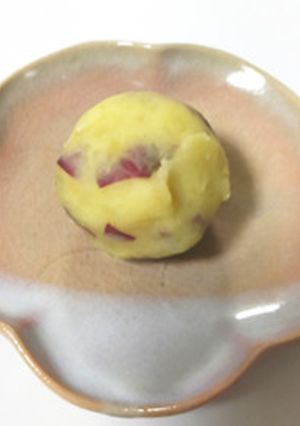 パッククッキング deさつまいもきんとん-レシピのメイン写真