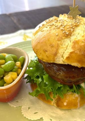 米粉のてりやきバーガー-レシピのメイン写真