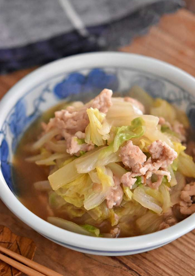 豚こま白菜のうま煮【作り置き】-レシピのメイン写真