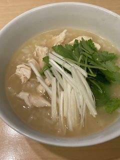 鶏中華粥-レシピのメイン写真