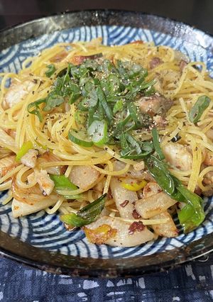 ブリ大根のオイルパスタ-レシピのメイン写真