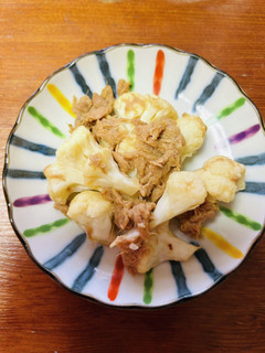 カリフラワーのツナだししょうゆ炒め-レシピのメイン写真