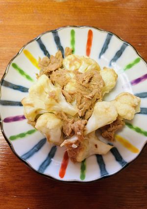 カリフラワーのツナだししょうゆ炒め-レシピのメイン写真