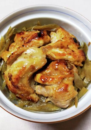 鶏の照り焼きときんびらごぼう丼-レシピのメイン写真
