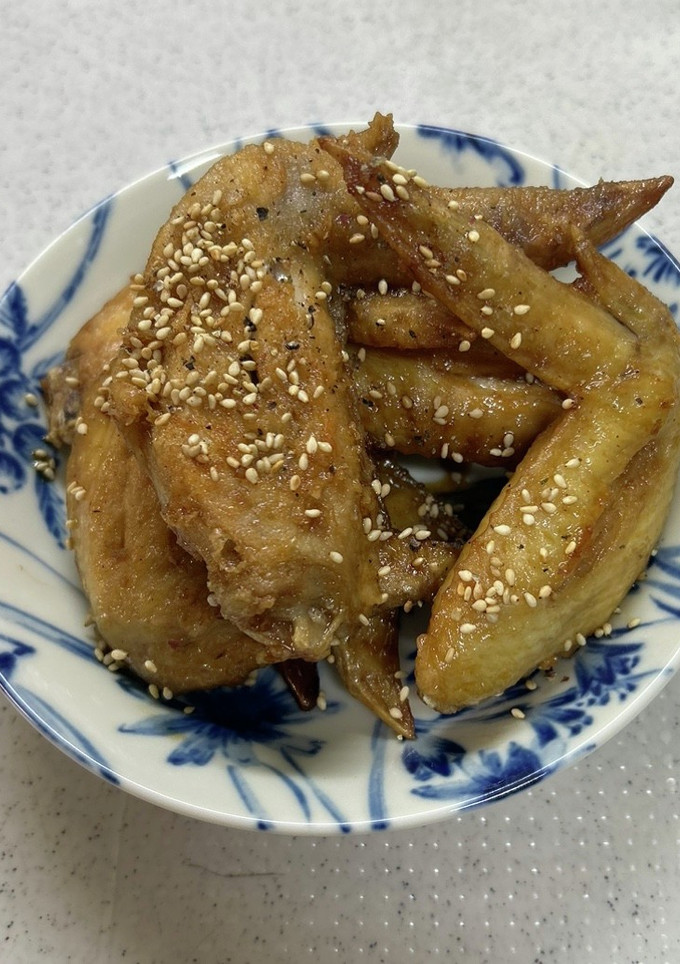 姉の家メシ・名古屋風手羽先の唐揚げ-レシピのメイン写真