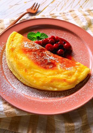 お餅でふわふわフレンチトースト♡-レシピのメイン写真