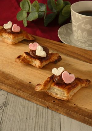 ひとくちチョコカスタードパイ-レシピのメイン写真