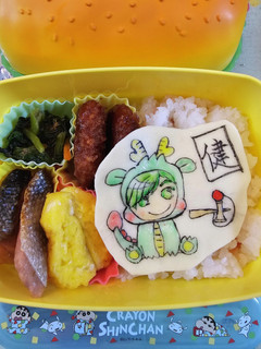 リアルピースこぺの辰着ぐるみ弁当~♪-レシピのメイン写真