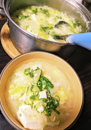 生姜たっぷり雑炊(鍋の残り使用)-レシピのメイン写真