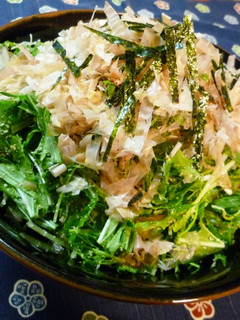 ★水菜をもりもり食べちゃおう♪-レシピのメイン写真