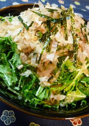 ★水菜をもりもり食べちゃおう♪-レシピのメイン写真