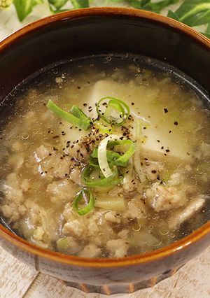 とろとろヘルシー♡鶏ひき肉のあんかけ豆腐-レシピのメイン写真