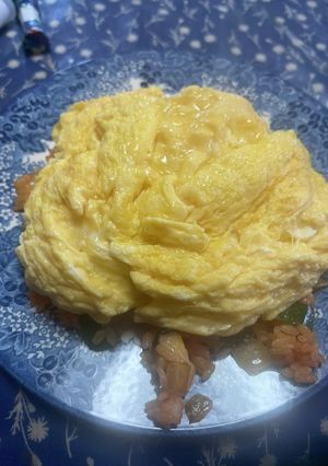 豚バラ肉と野菜のオムライス-レシピのメイン写真