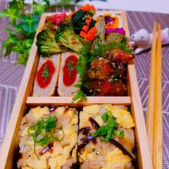 รูปของ 女子学生のお弁当（2024.1.16）