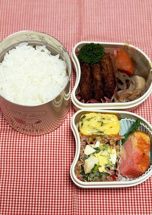 中学生のお弁当　2024.1.16-レシピのメイン写真