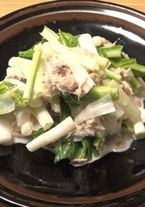 うるいのツナマヨ和え-レシピのメイン写真