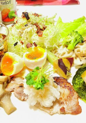 豚肉メインのサッパリ献立メニュー-レシピのメイン写真
