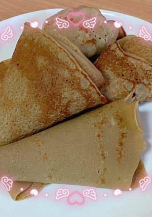 米粉の晴茶入りクレープ〜りんごジャム〜-レシピのメイン写真