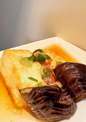 簡単豆腐とナスの揚げ浸し-レシピのメイン写真