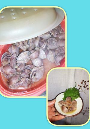 材料2つ●砂肝●にんにくポン酢★蒸し★-レシピのメイン写真