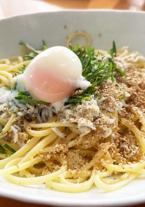 15分完成！じゃことシソのわくわくパスタ-レシピのメイン写真