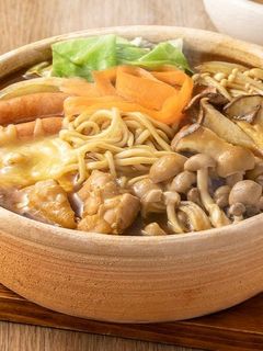 きのこカレー 煮込みラーメン鍋-レシピのメイン写真