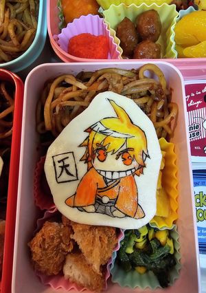 リアルピースかずぅの袴姿弁当～♪-レシピのメイン写真