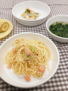 鮭とキャベツのパスタ-レシピのメイン写真