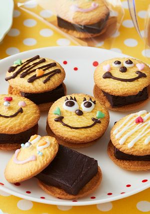 濃厚生チョコサンド-レシピのメイン写真